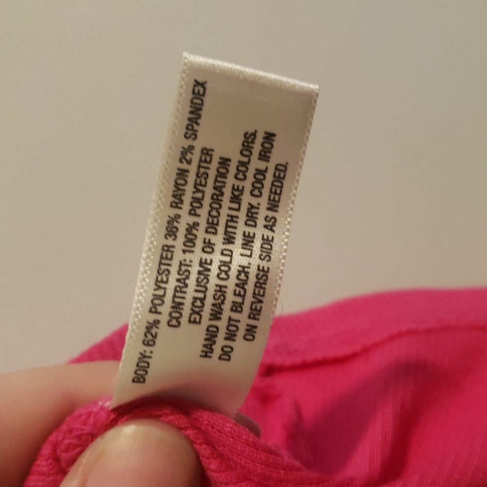 I ❤ Ronson pink tank - Picture 3 of 5
